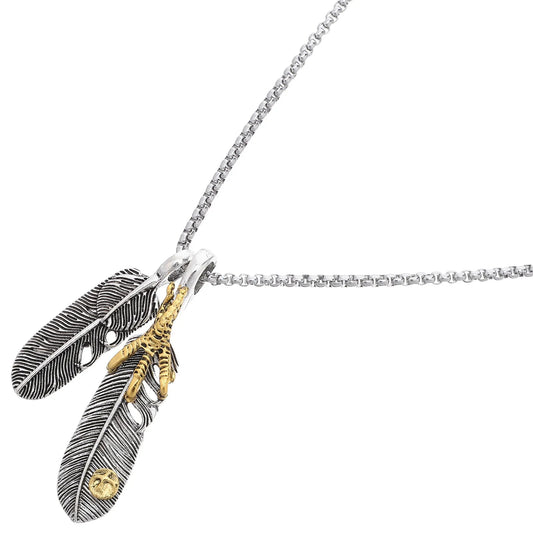 Vintage Eagle Pendant Necklace for Men & Women
