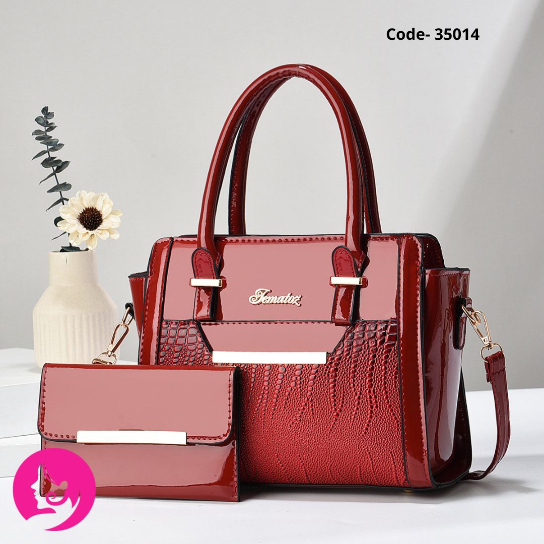 Women’s PU Sequined Shoulder Bag with Zipper – All-Season Style
