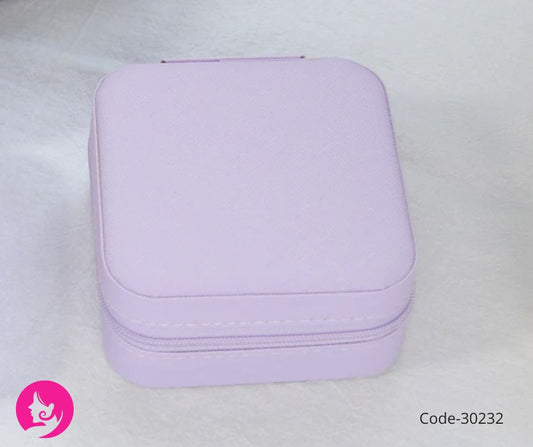 Chic PU Leather Jewelry Storage Box with Mirror β Stylish & Functional!