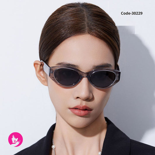GENTLE FAWN Transparent Grey Polarized Sunglasses – UV400 TAC Square Frame