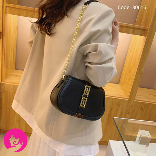 Women's Fashion PU Durable Crossbody Armpit Magnetic Zipper Shoulder Bag