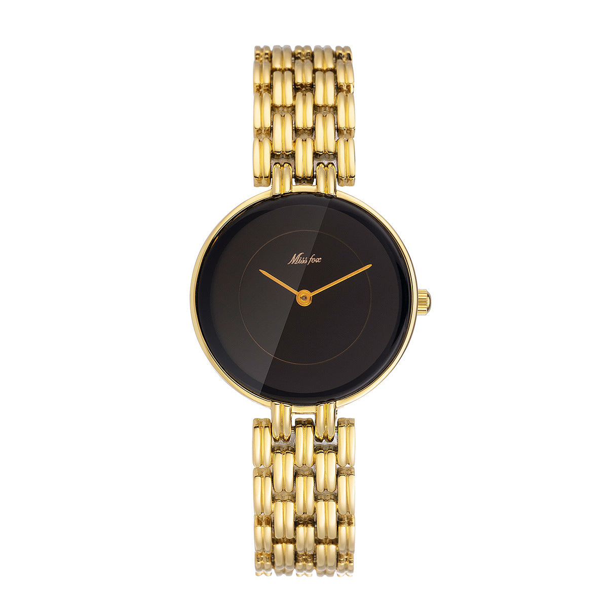Chic Round Quartz Watch – Effortless Style for Every Moment