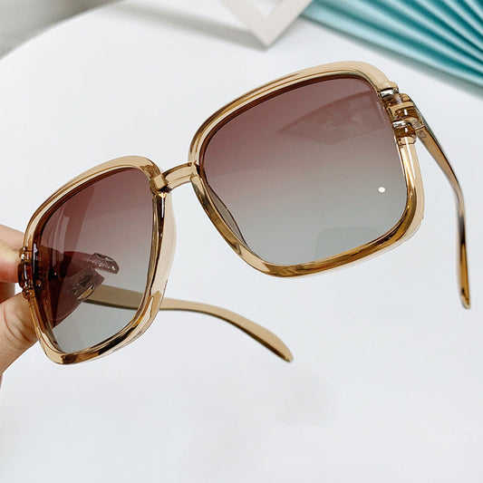 GENTLE FAWN Polarized Gradient Tea Square Sunglasses – UV400 TAC Lens