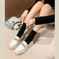 Luxury Brand Woman Loafers,Spring Autumn Leather Embossed Style  Women's Shoes
