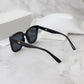 Lisa Black Polarized Square Sunglasses – UV400 Category 3 Sport & Fashion Shades