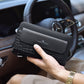 Wallet Business Casual Double Zipper Clutch Bag Large Capacity Multi Card Slots Bag