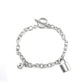 Craft Wolf Stainless Steel Lock Pendant Necklace