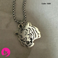 Vintage Tiger Pendant Necklace – Unisex Zinc Alloy Chain