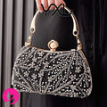 Luxury Women’s Silk Small Square Bag | European Style Evening Handbag
