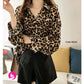 Women’s Elegant Loose Long Sleeve Blouse – Vintage Solid Casual Fashion (2025)