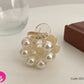 Mu Shanghua Elegant Pearl Hair Claw – Big / Small / Three Pearl Crab Pin Clip