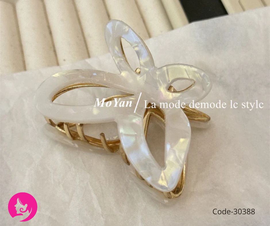 Mo Yan Butterfly Acetate Crab Hair Clip – Premium Mermaid & Pastel Colors
