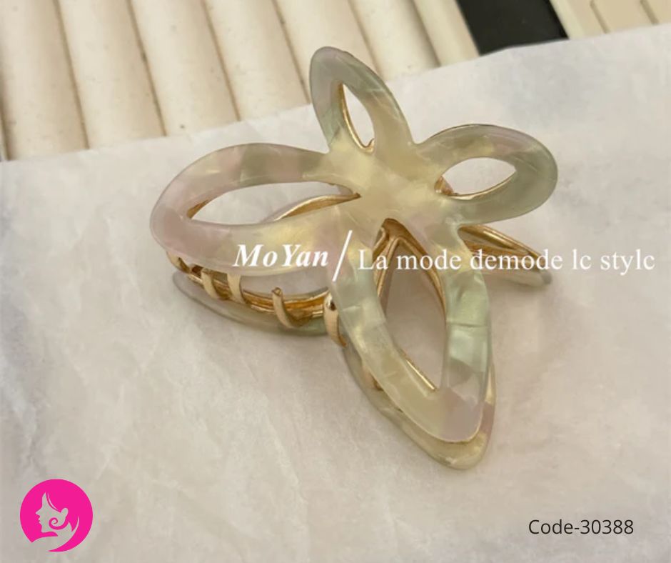 Mo Yan Butterfly Acetate Crab Hair Clip – Premium Mermaid & Pastel Colors
