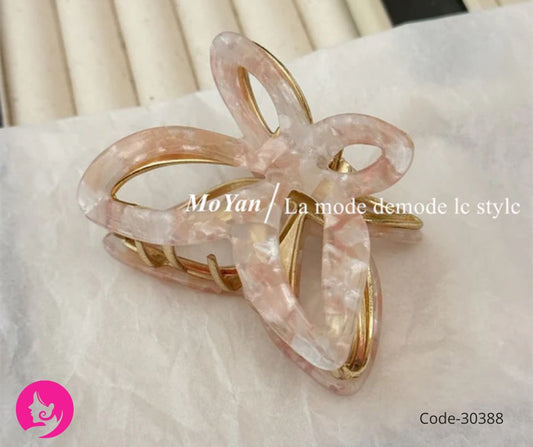 Mo Yan Butterfly Acetate Crab Hair Clip – Premium Mermaid & Pastel Colors