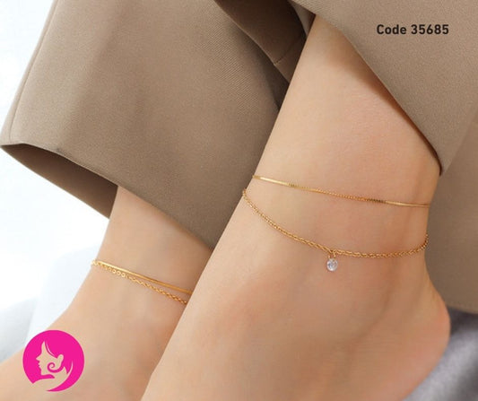 18K Gold Plated Pearl Stainless Steel Necklace for Women | Elegant Daily Jewelry