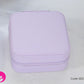 Chic PU Leather Jewelry Storage Box with Mirror – Stylish & Functional!