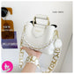 Trendy PU Small Bag with 3 Straps – Stylish Women’s Crossbody