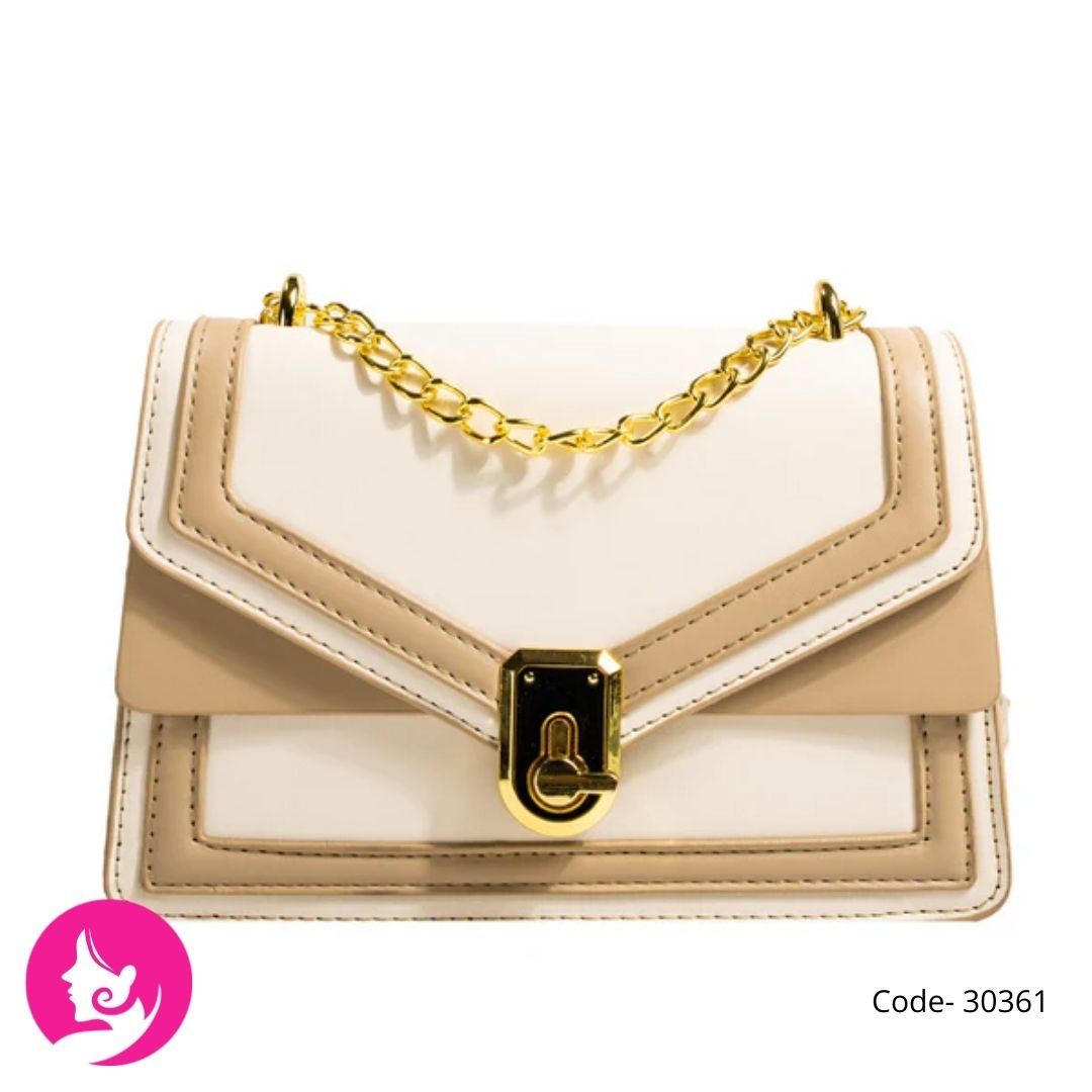 PHJANE Metropolis Soft PU Shoulder Bag – Medium Lock Handbag