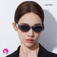 GENTLE FAWN Transparent Grey Polarized Sunglasses – UV400 TAC Square Frame