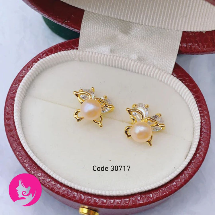 Pink Butterfly Earrings – Cute Fresh Style from Suzhou