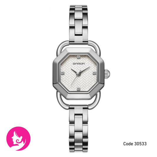 Women’s Classic Quartz Watch – Simple Creative Fashion Wristwatch