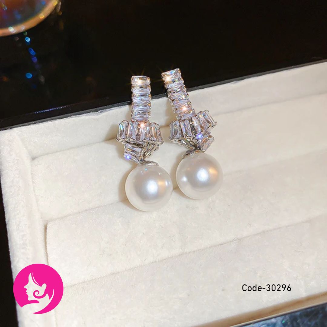 Baoyu True Gold-Plated Pearl Earrings – Silver Needle High-Quality Luxury Studs