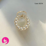 Mu Shanghua Elegant Pearl Hair Claw – Big / Small / Three Pearl Crab Pin Clip