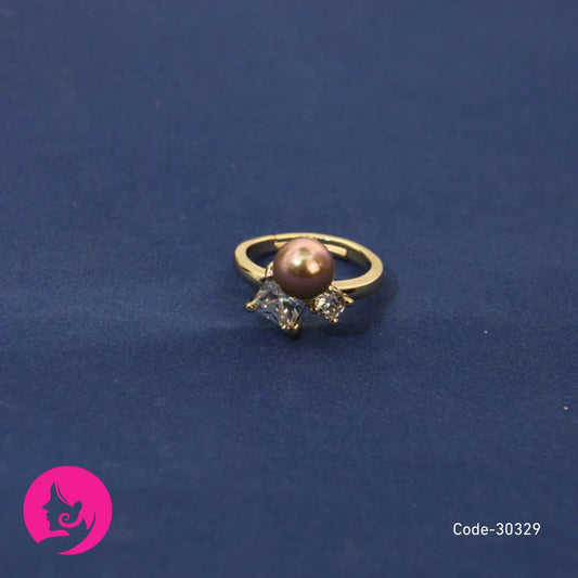 Golden Bead Pearl Hair Clip – Geometric Japanese Korean Style Hair Accessory