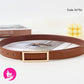 Genuine Leather Belt for Skirt & Dress | Simple Decorative Fashion Belt for women