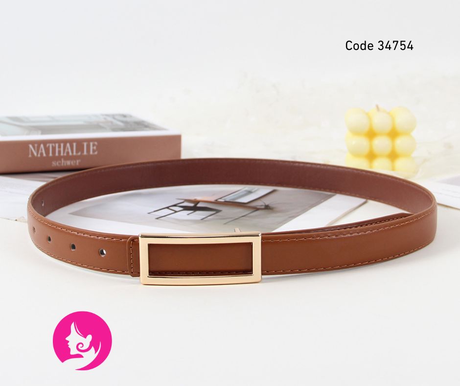 Manufacturers Hot Selling Thin Belt Women's Skirt Leather Belt Women's Simple Matching Decorative Dress Belt