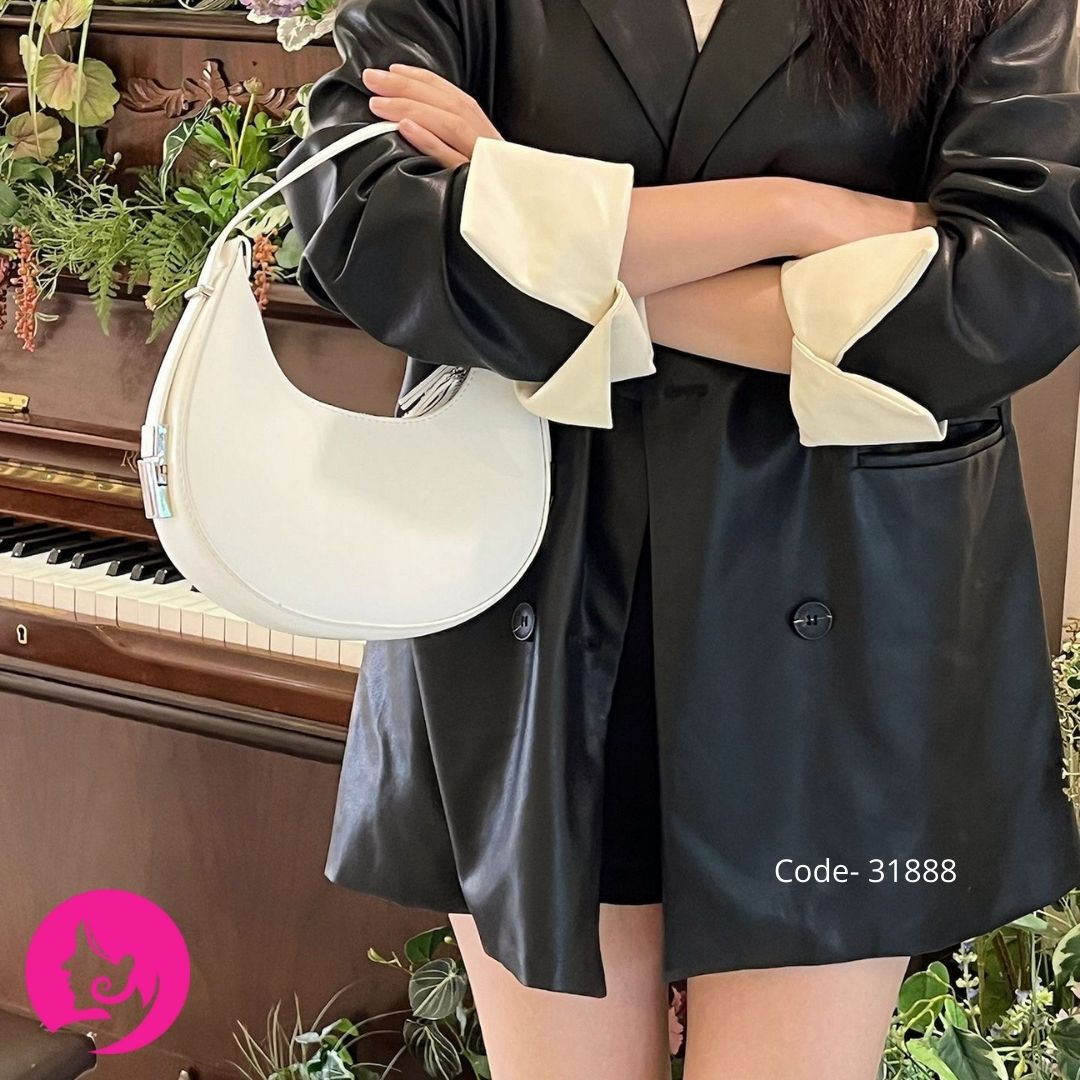 French Retro Crescent Handbag – Korean Fashion Cross-Border All-Match Bag for Women