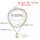 Gold Plated Layered Lock Pendant Necklace for Women