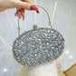 Princess Clutches Diamond Handbag for Shine Elegant Royal Style