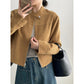 American Retro Stand-Collar Casual Biker Jacket, Chic Vintage BF-Style Outerwear