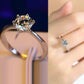 Classic 1 Carat Six-Prong Adjustable Ring | White Gold