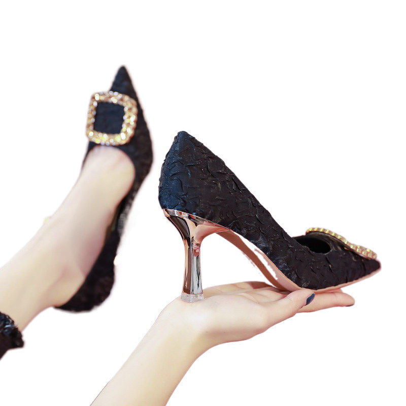 Pump Heel Fashionable Dress Shoes Manufacturer Custom Stiletto Pumps Sexy Summer Trendy Heels Ladies Luxury Designer Shoes