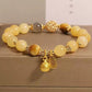 Natural Stone Beaded Bracelet Adjustable Tribal Jewelry