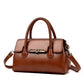 Women’s PU Frame Shoulder Bag with Zipper – Large Capacity Fashion Handbag