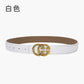 Classic GG Genuine Leather Women's Belt Versatile Decorative Jeans Belt New Style Cowhide Design for Internet Celebrity