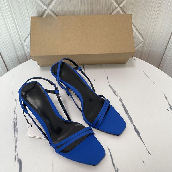 French High Heels for Women, Slimming and Versatile Stiletto Heel Strappy Sandals
