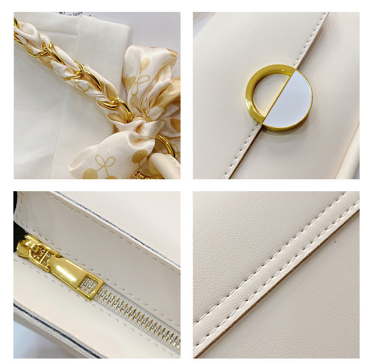 Chic Metropolis PU Underarm Bag – 8.5" Soft Shoulder Purse