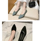 Elegant Single Shoes Versatile Fairy-Tale Style Flat Beautiful Korean Doll Shoes