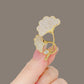 Elegant Tulip Flower Brooch Set for Women – Korean Style Floral Alloy Pin, Fashion Clothing & Scarf Accessory