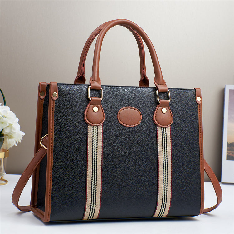 High Quality Large Capacity Stylish Women’s PU Handbag Trendy Fashion