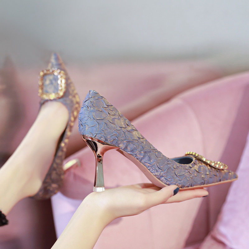 Pump Heel Fashionable Dress Shoes Manufacturer Custom Stiletto Pumps Sexy Summer Trendy Heels Ladies Luxury Designer Shoes