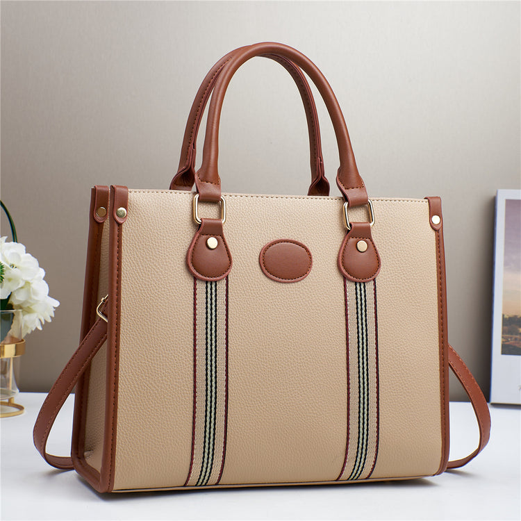High Quality Large Capacity Stylish Women’s PU Handbag Trendy Fashion