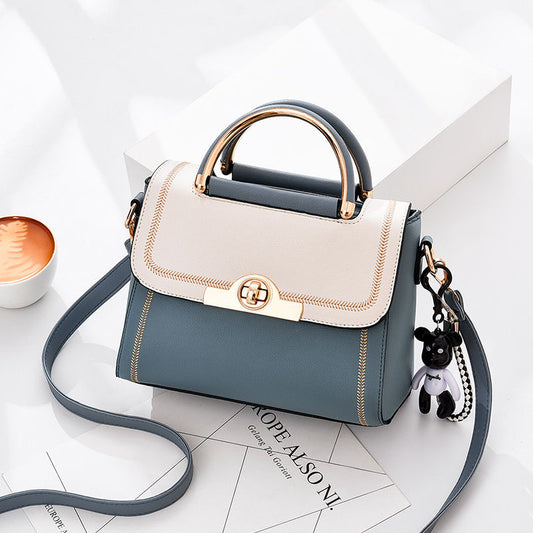 Women’s PU Dress Handbag with Lock Closure – Elegant All-Season Bag