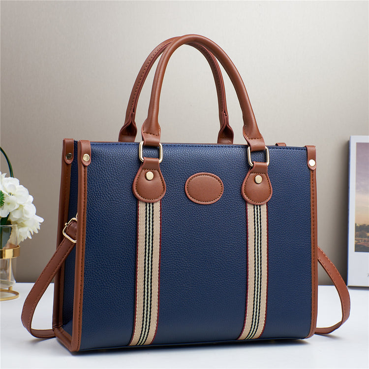 High Quality Large Capacity Stylish Women’s PU Handbag Trendy Fashion