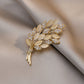 Elegant Tulip Flower Brooch Set for Women – Korean Style Floral Alloy Pin, Fashion Clothing & Scarf Accessory