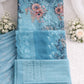Indian Georgette Three-Piece Party Dress - Classic and Stylish Attire for Women